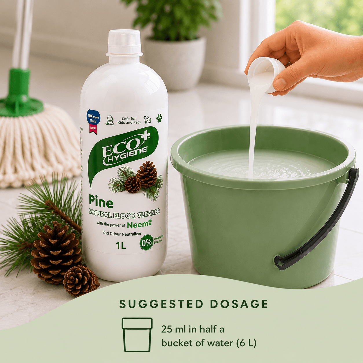 Natural Floor Cleaner - Pine gallery image 3
