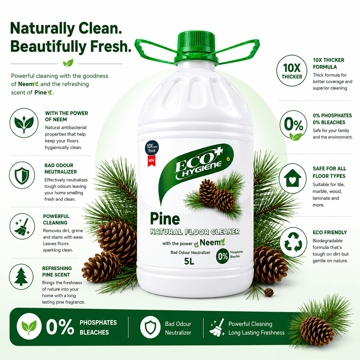 Natural Floor Cleaner - Pine gallery image 5