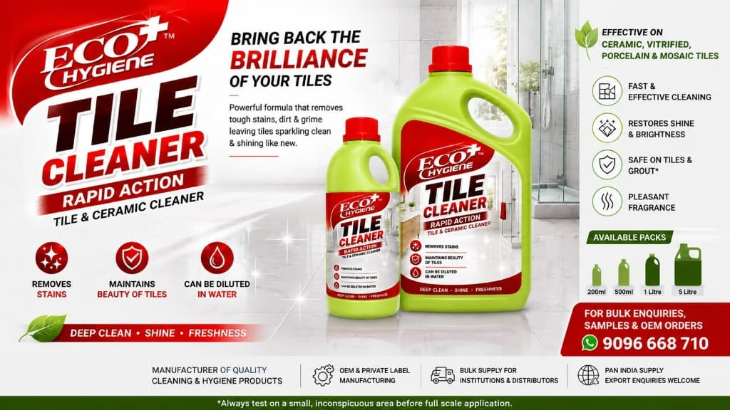 ABCube Tile Cleaner rapid action tile and ceramic cleaner packs